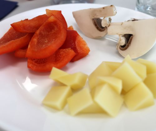 Ein leckeres Frühstück als Grundlage für den ersten Tag im BBB