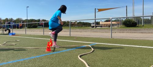 Geschicklichkeitsparcours beim LAG-Sportfest in Zweibrücken