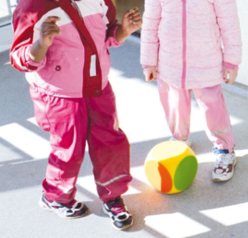 Kinder beim Spiel in der Kita Pusteblume