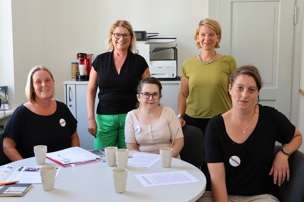 Die Frauen-Beauftragten der Südpfalzwerkstatt beim Arbeitsfrühstück mit den Gleichstellungsbeauftragten der Stadt Landau und des Landkreises Südliche Weinstraße
