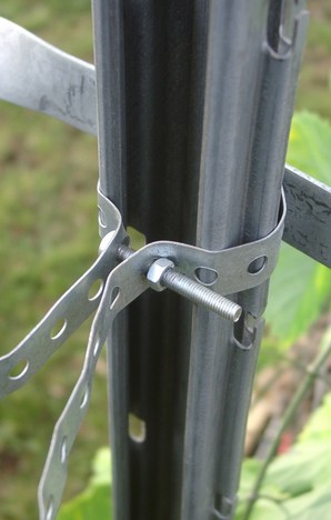 57500 - Heftdrahthalter Lochband Edelstahl (VPE 40 St.)