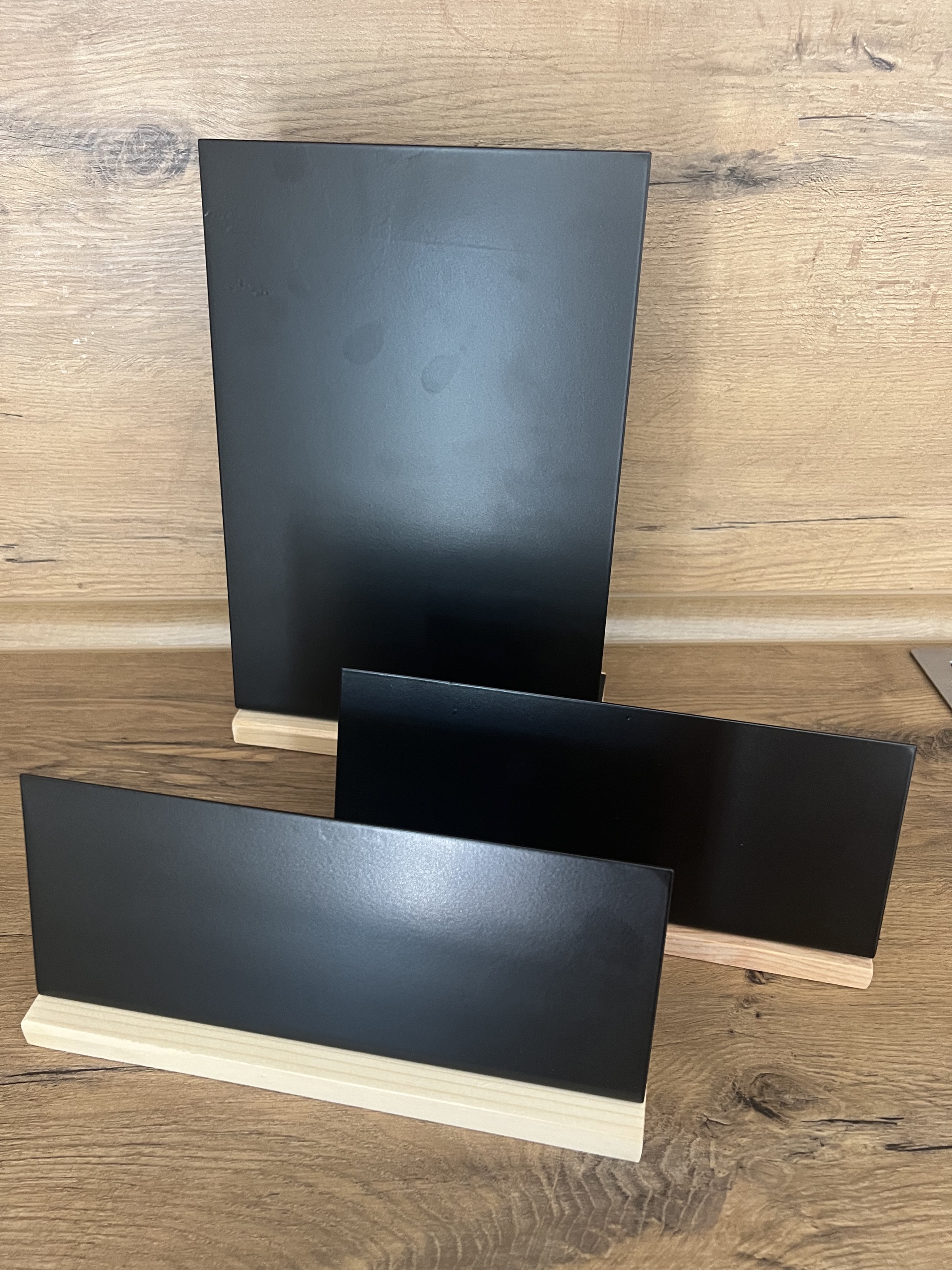 Beschriftungstafeln / Tischaufsteller mit Kreidetafel – Bild 10