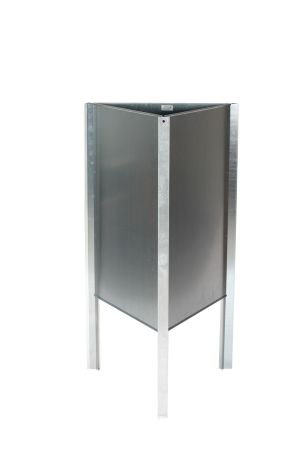 3-Eck-Plakatständer METALL (DIN A1)